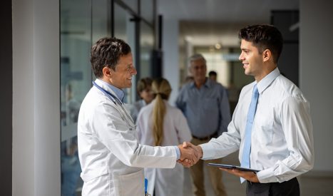 What are the key responsibilities of a medical sales representative