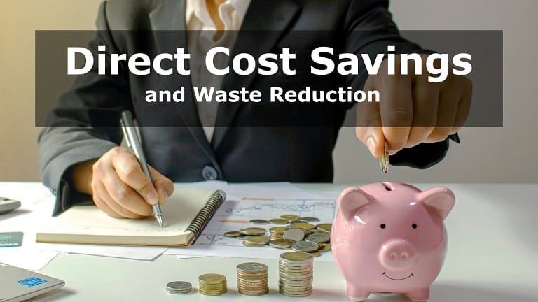 Direct Cost Savings and Waste Reduction