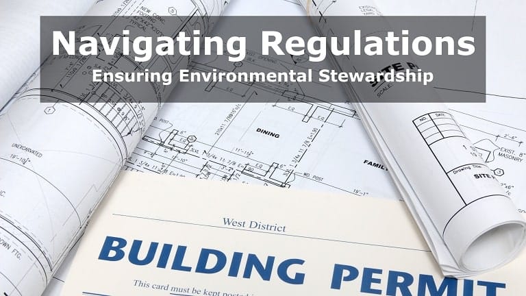 Environmental compliance document (e.g., a permit, report, or standard)
