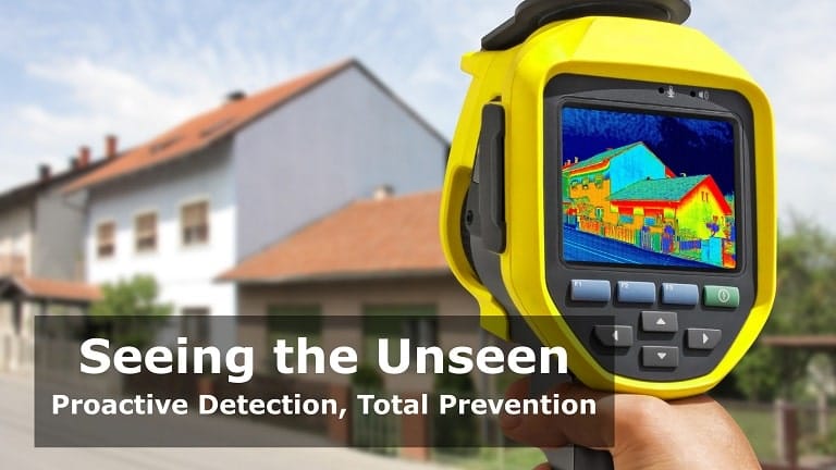Infrared thermography of equipment