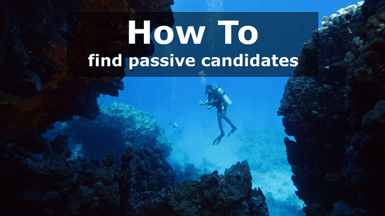 how to find passive candidates