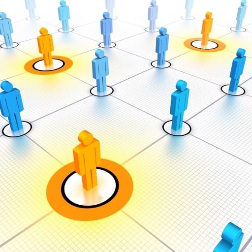 Access to a Deep Network of Passive Leaders