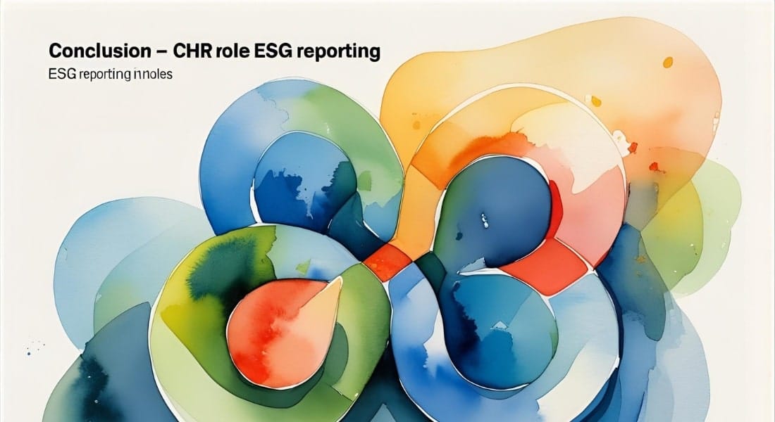 Conclusion - CHRO role ESG reporting