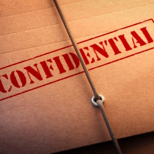 Confidential, Tailored Search Process