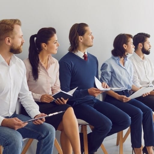 Exclusive Network of Passive Candidates