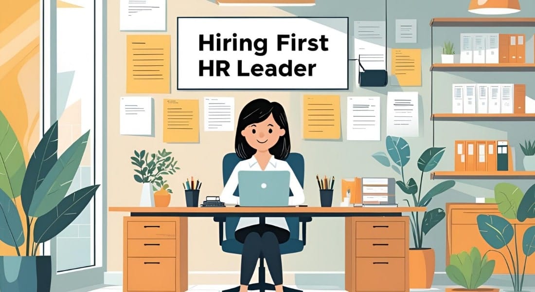 Hiring the first HR leader