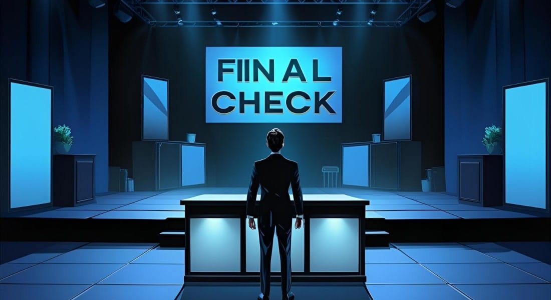 The Final Check – The “Role-Play” Exercise