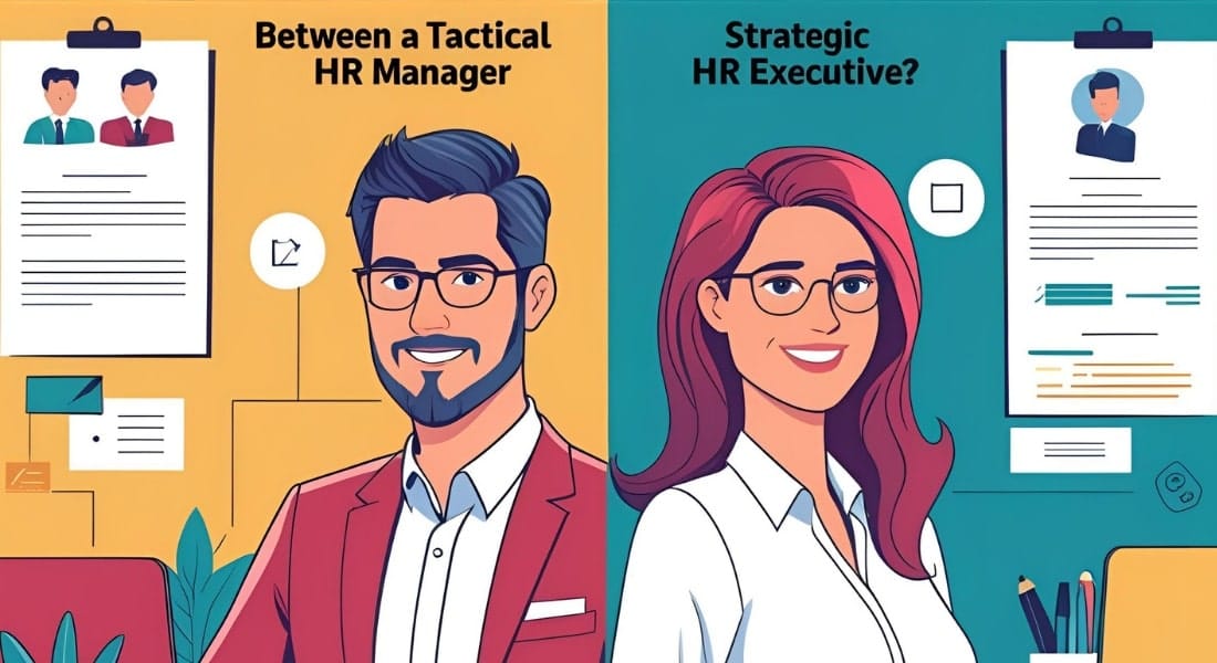What's the Difference Between a Tactical HR Manager and a Strategic HR Executive