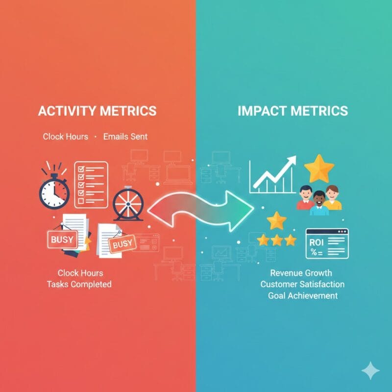 Defining Outcomes Activity Metrics To Impact Metrics