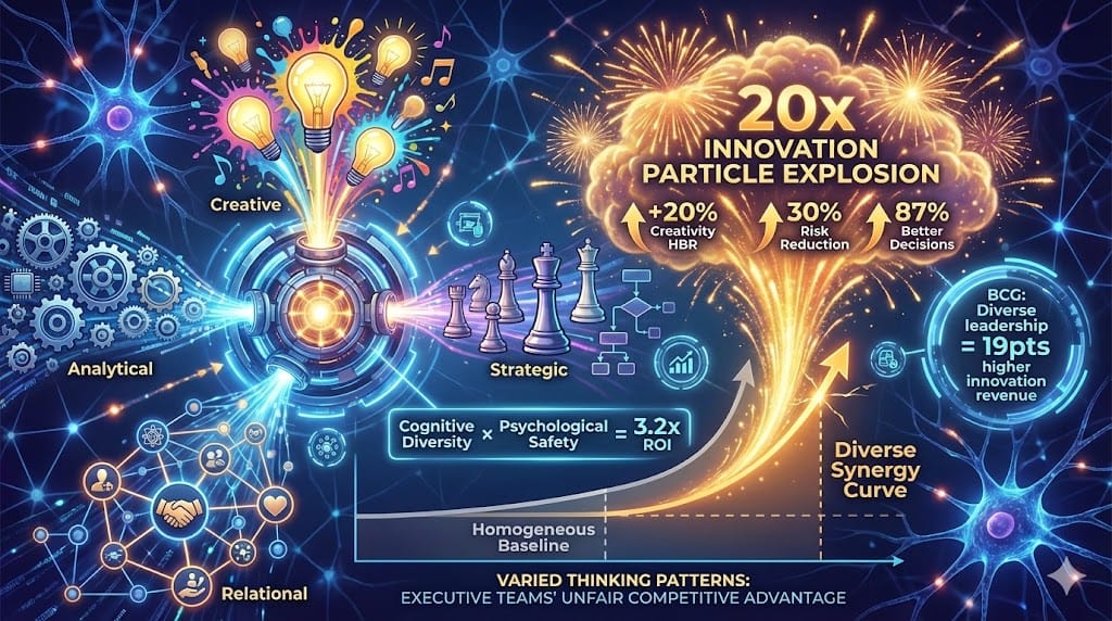 Cognitive Diversity Innovation Multiplier