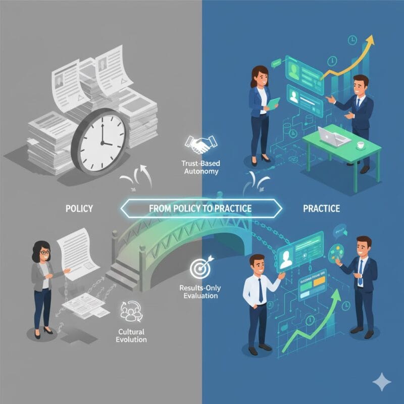 Flexible Executive Work Model Policy Practice