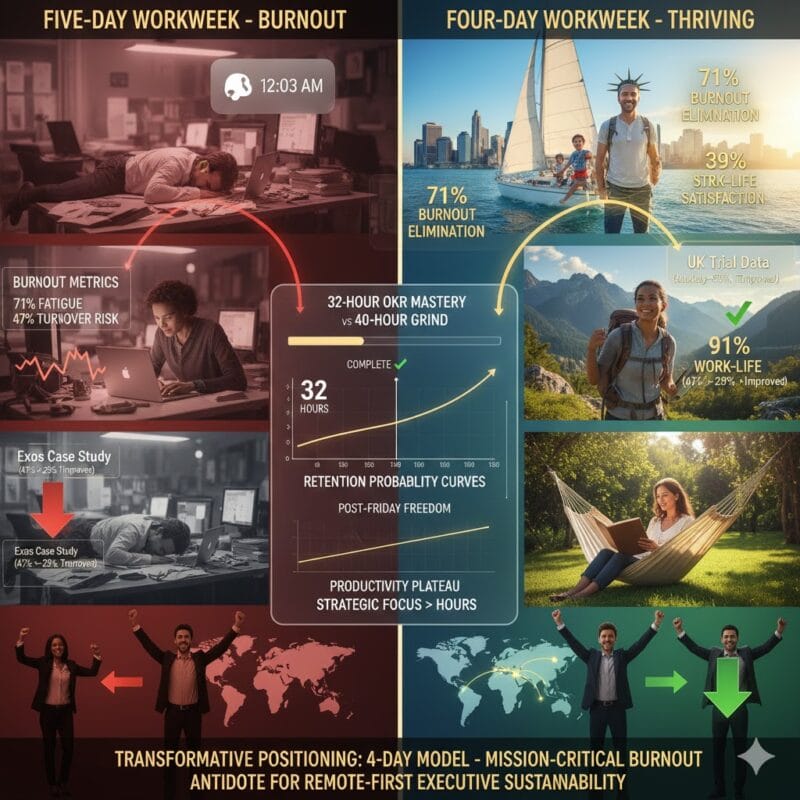 Four Day Week Csuite Burnout