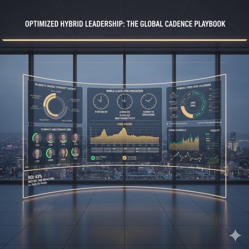 Hybrid Leadership Meeting Cadence