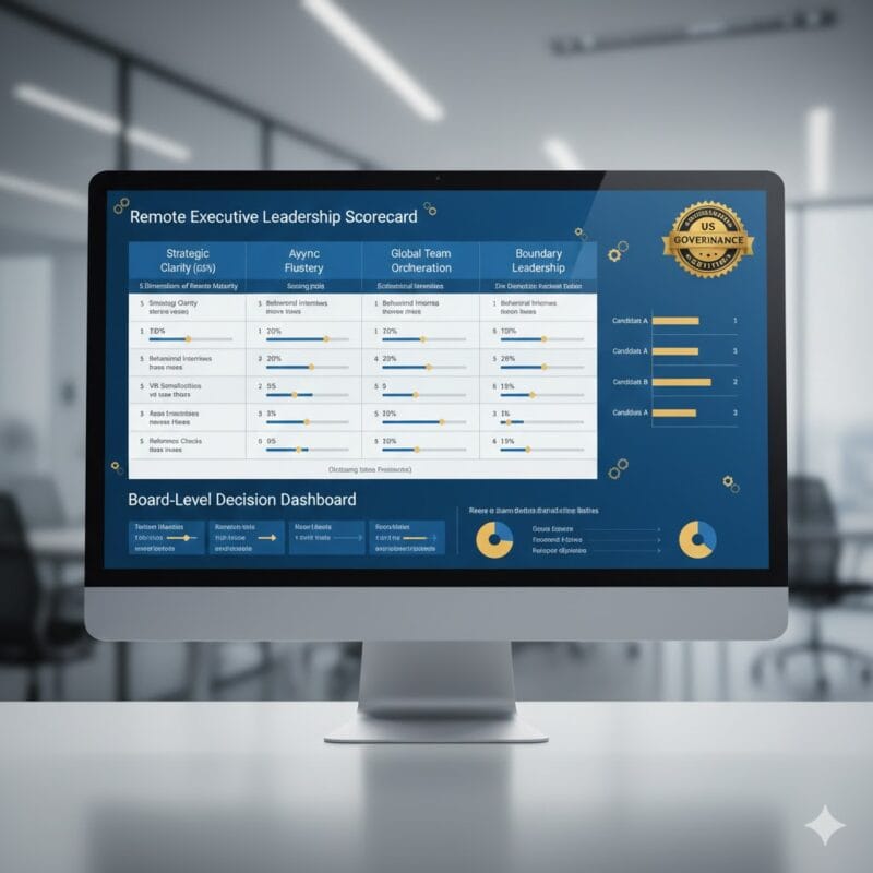 Remote Leadership Scorecard Talent Architecture