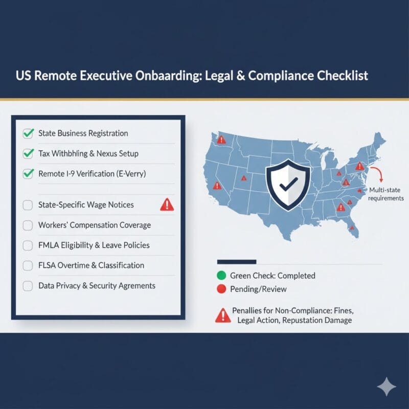 Remote Us Executive Hires Legal Compliance Checklist