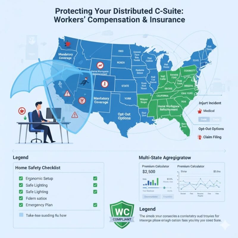 Workers Comp Remote Executives Insurance Coverage