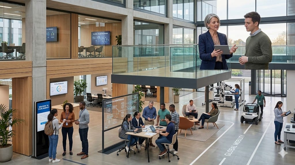 A senior HR leader coordinating diverse teams across an organization, illustrating the critical role of hiring a CHRO to align people strategy with business goals