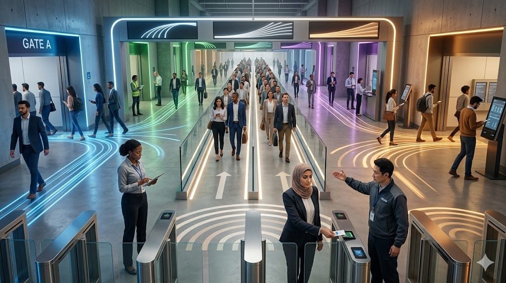 A diverse group of professionals contributing to an expanding talent pipeline with visible growth and inclusion across stages
