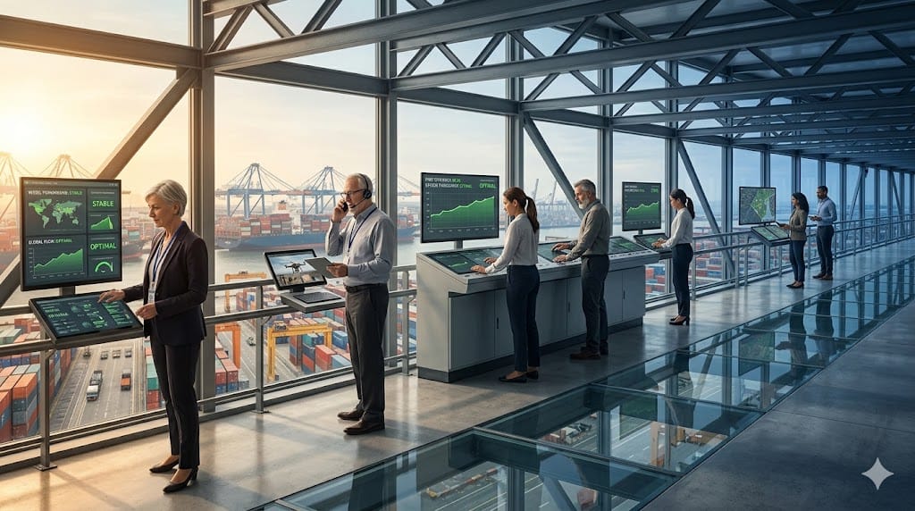 A group of senior professionals maintaining continuity across a stable, high-performing operation, illustrating executive retention strategies in portfolio companies