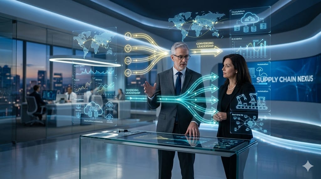 Future Supply Chain Technology Leadership Convergence Divergence