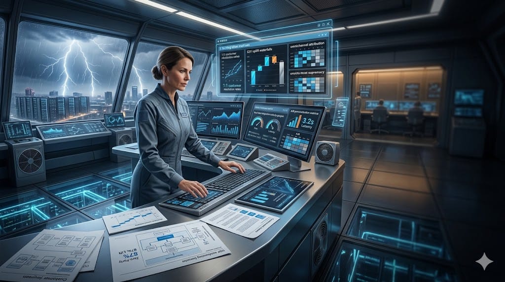  retail data chief owning personalization engine through unified customer data integration, activating real-time CDP orchestration in analytics fusion center.