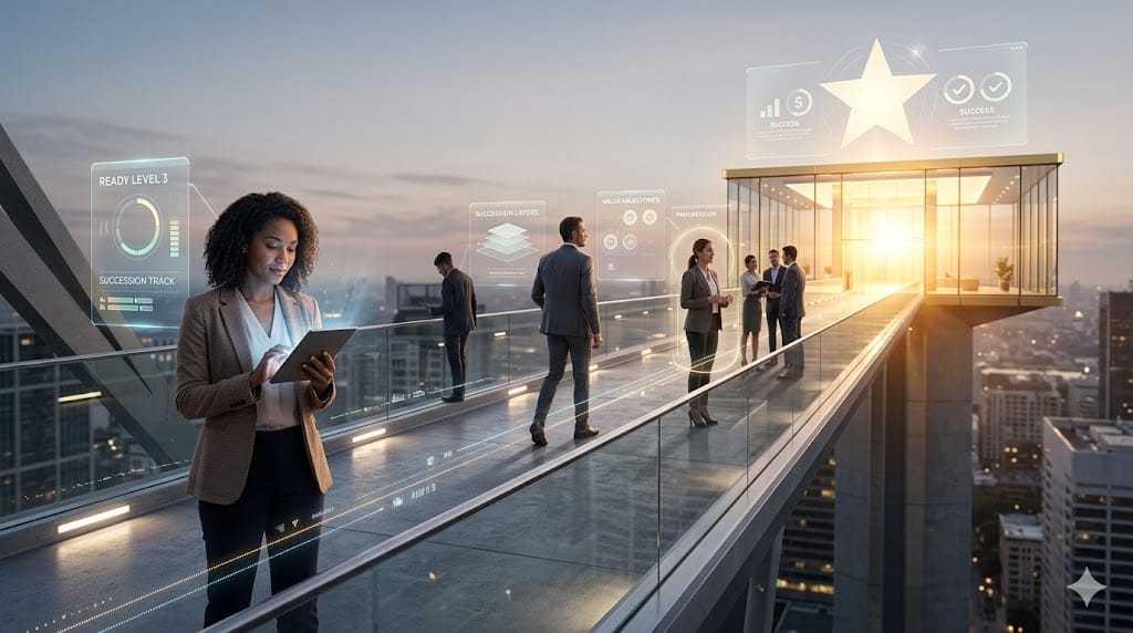 Executives preparing for exit while building leadership bench strength for sustained value and future sales growth
