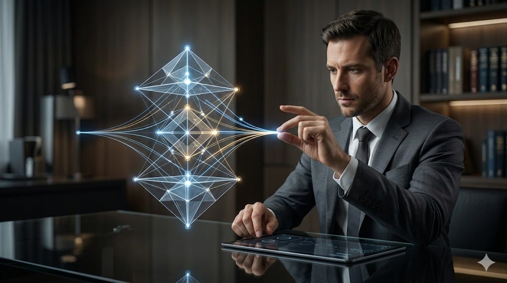 Financial professional optimizing tax strategies including 409A, 83(b), and carried interest through structured financial models and analysis tools