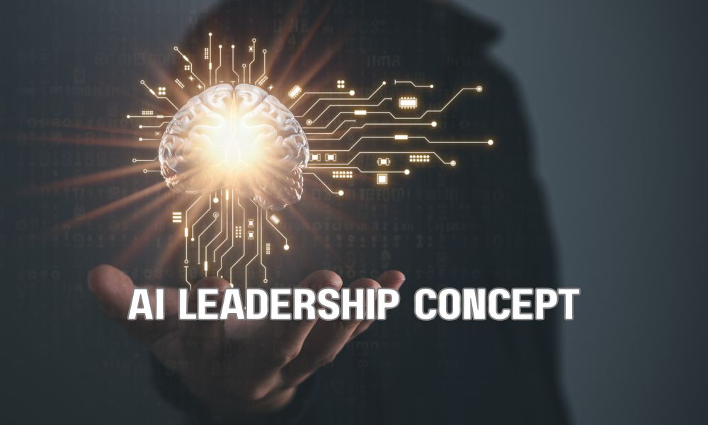 AI Leadership Concept
