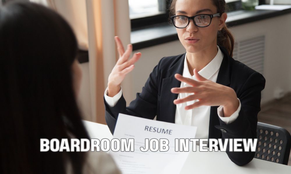 Boardroom Job Interview
