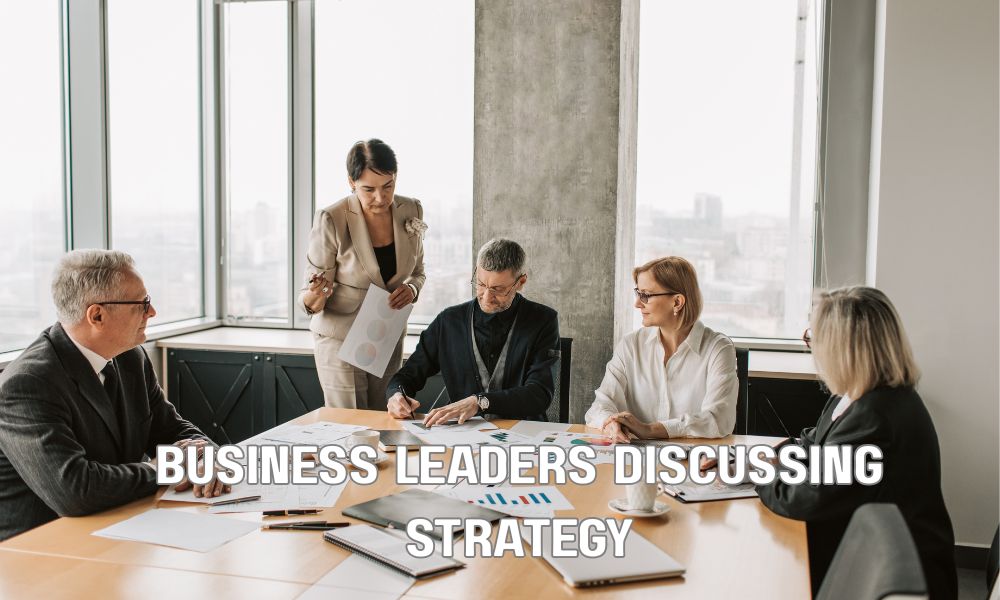Business Leaders Discussing Strategy