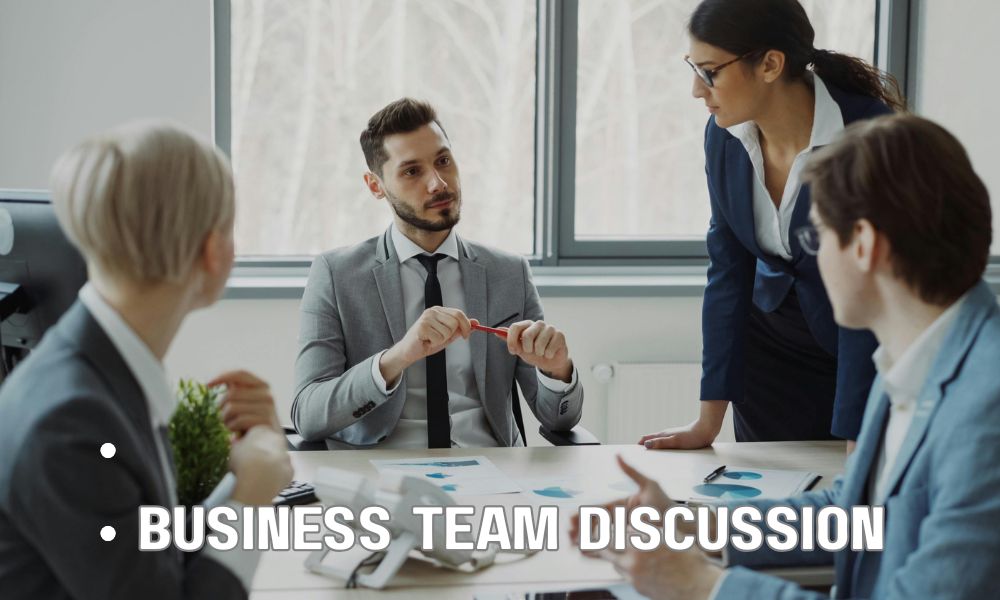 Business Team Discussion
