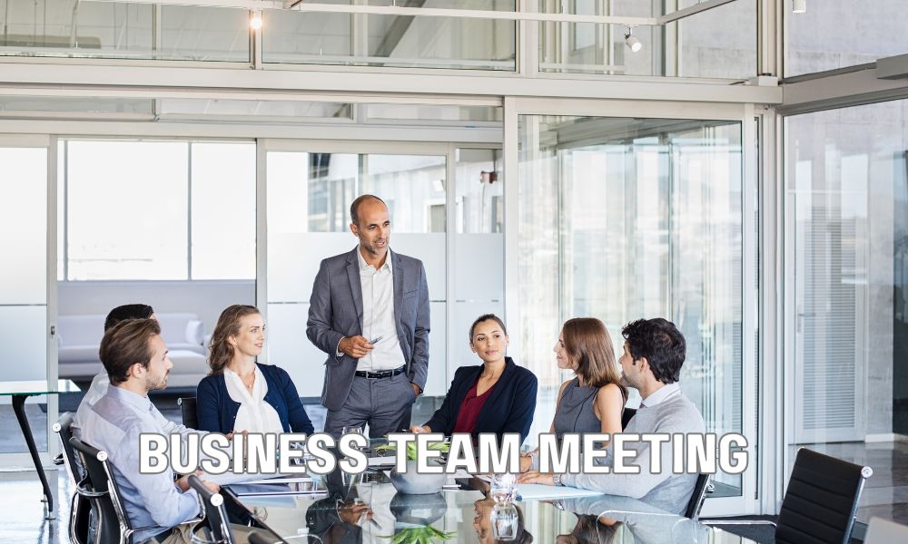 Business Team Meeting 