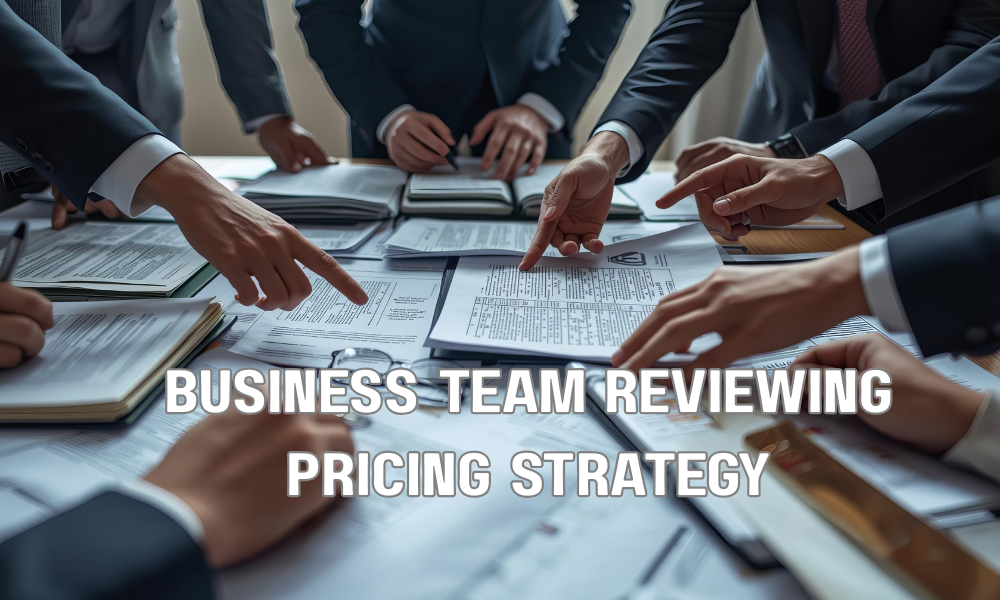 Business Team Reviewing Pricing Strategy