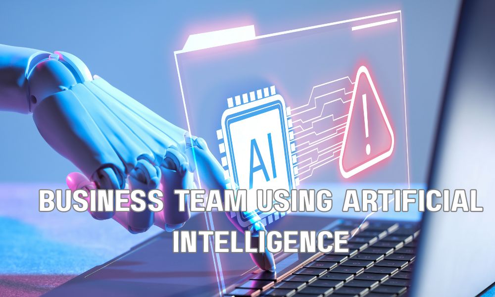 Business Team Using Artificial Intelligence