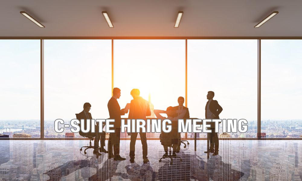C Suite Hiring Meeting