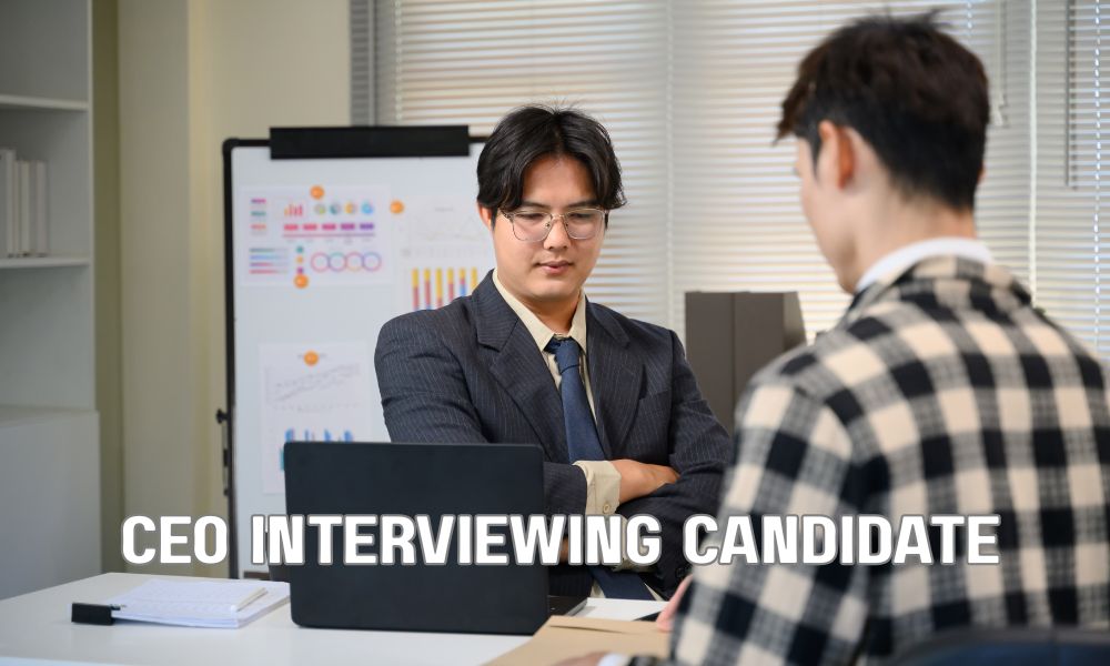 CEO Interviewing Candidate