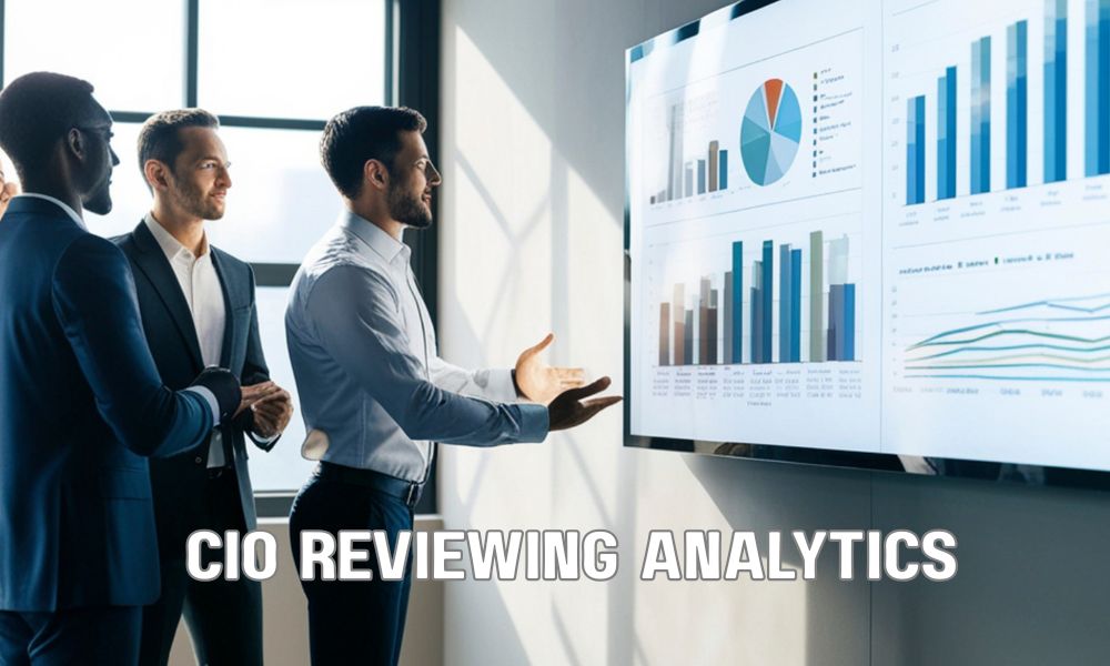 CIO Reviewing Analytics