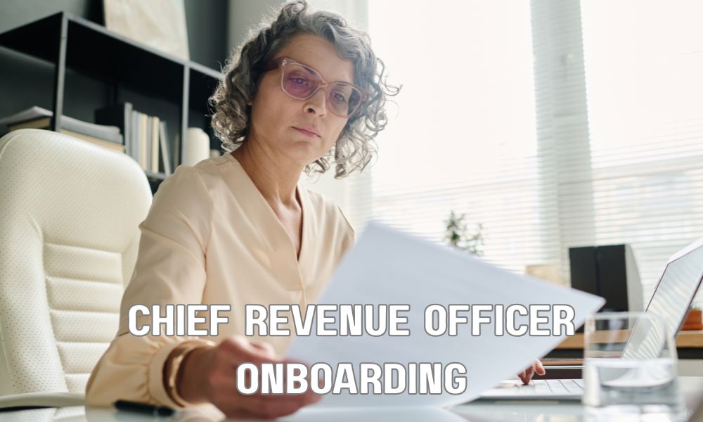 Chief Revenue Officer Onboarding