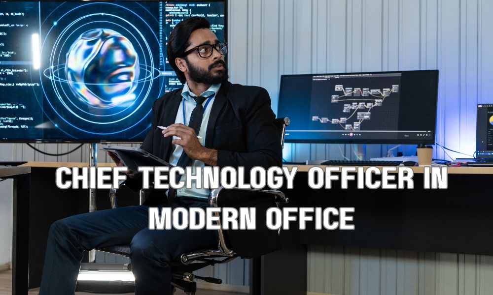 Chief Technology Officer In Modern Office