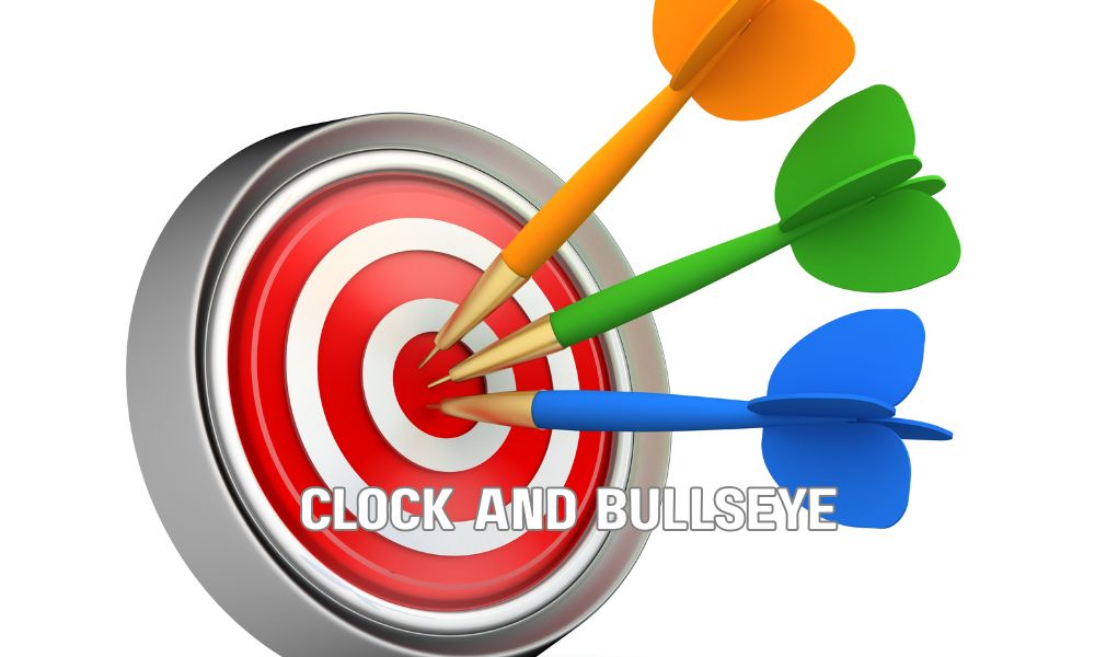 Clock And Bullseye