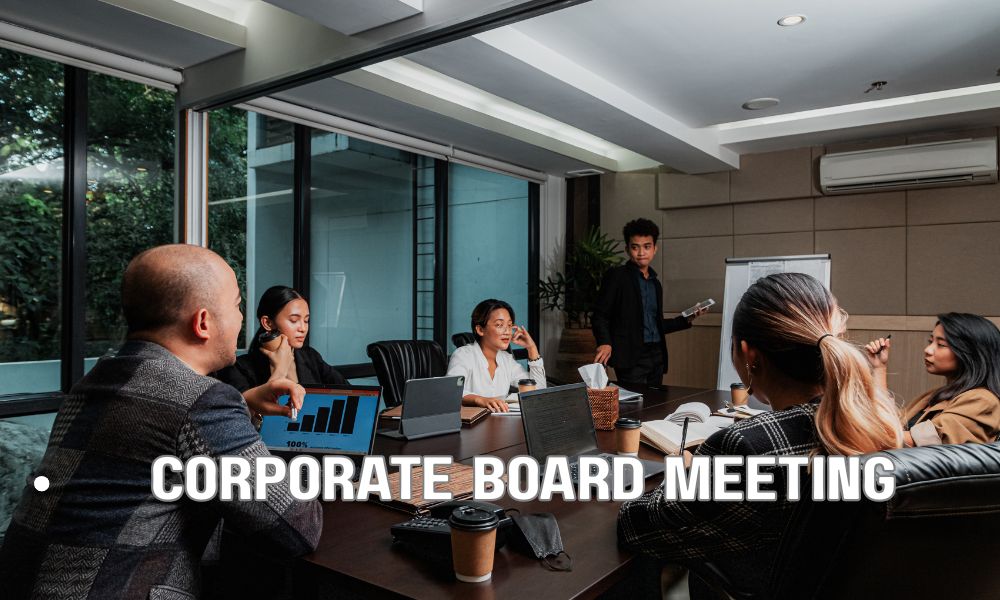 Corporate Board Meeting