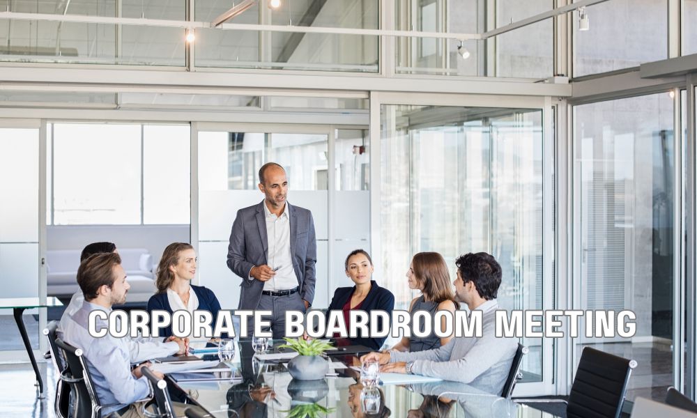 Corporate Boardroom Meeting