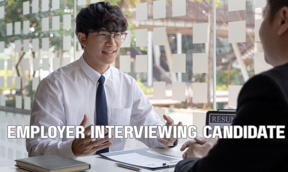 Employer Interviewing Candidate