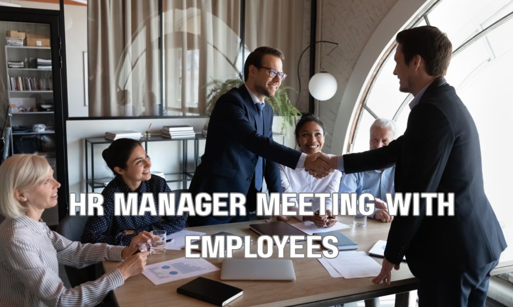 HR Manager Meeting With Employees