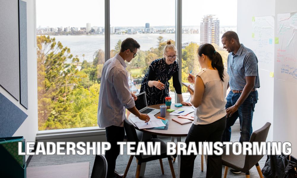 Leadership Team Brainstorming