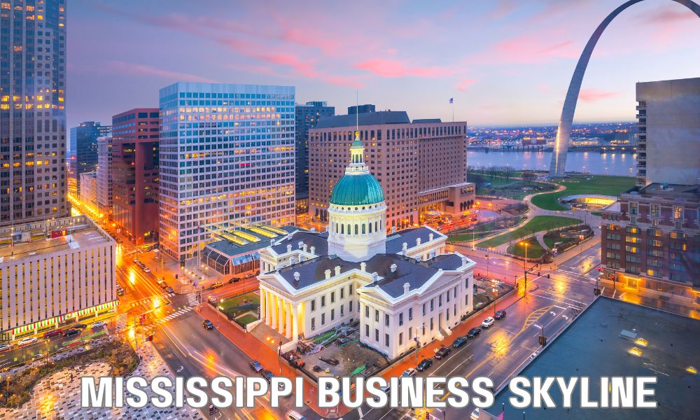 Mississippi Business Skyline