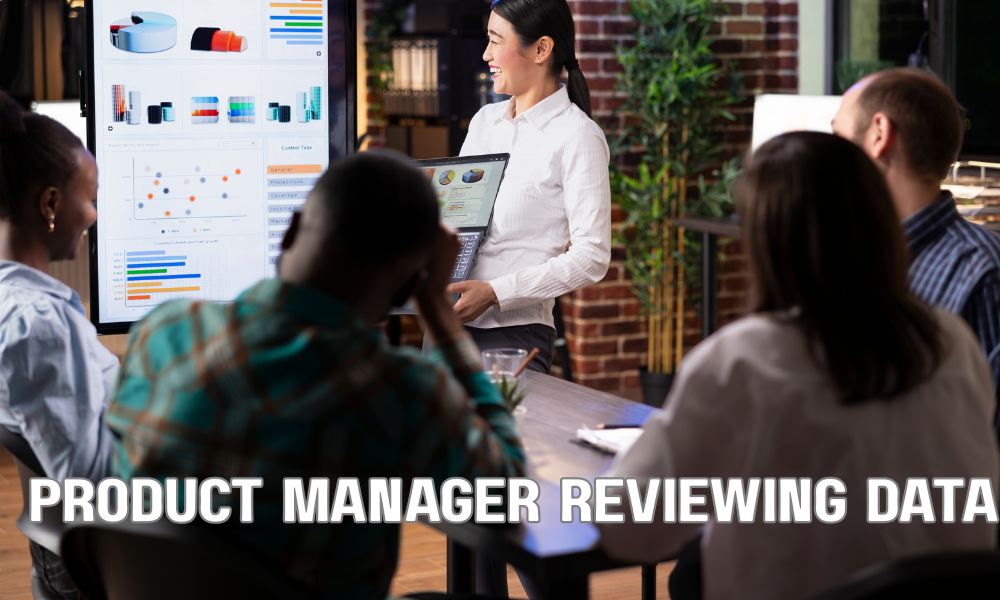 Product Manager Reviewing Data