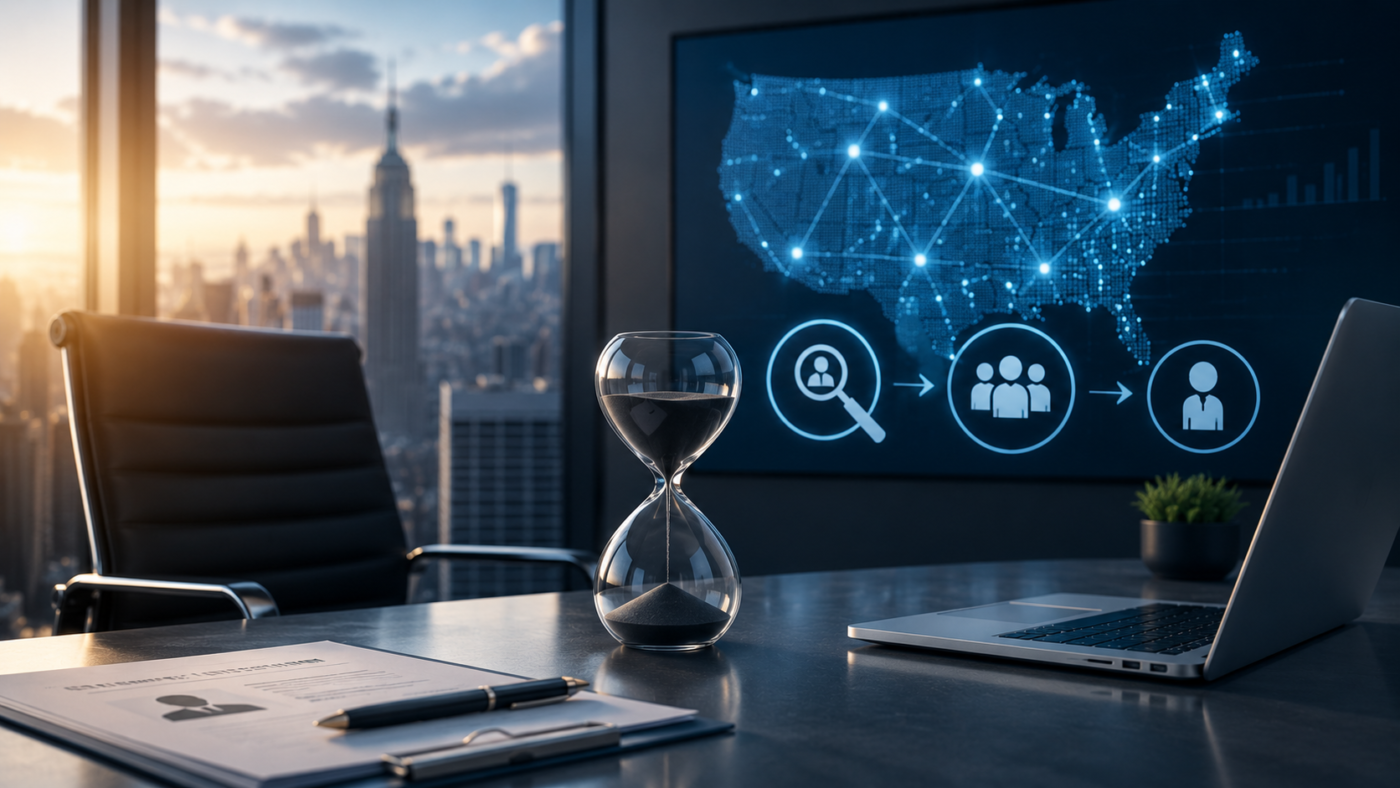The 2026 Picture: Executive Time-to-Hire at a Glance for the US