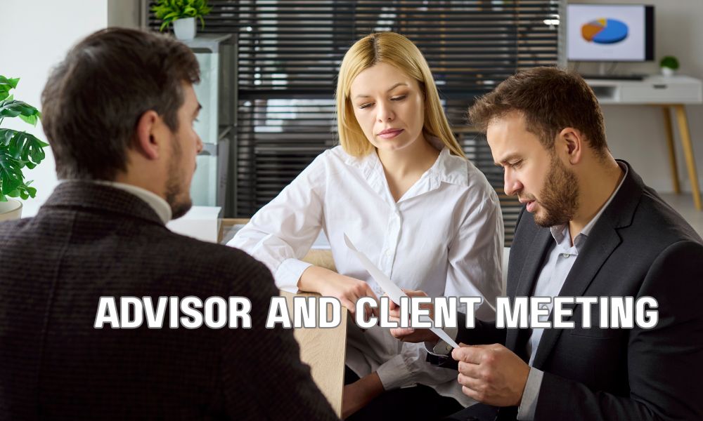 Advisor And Client Meeting