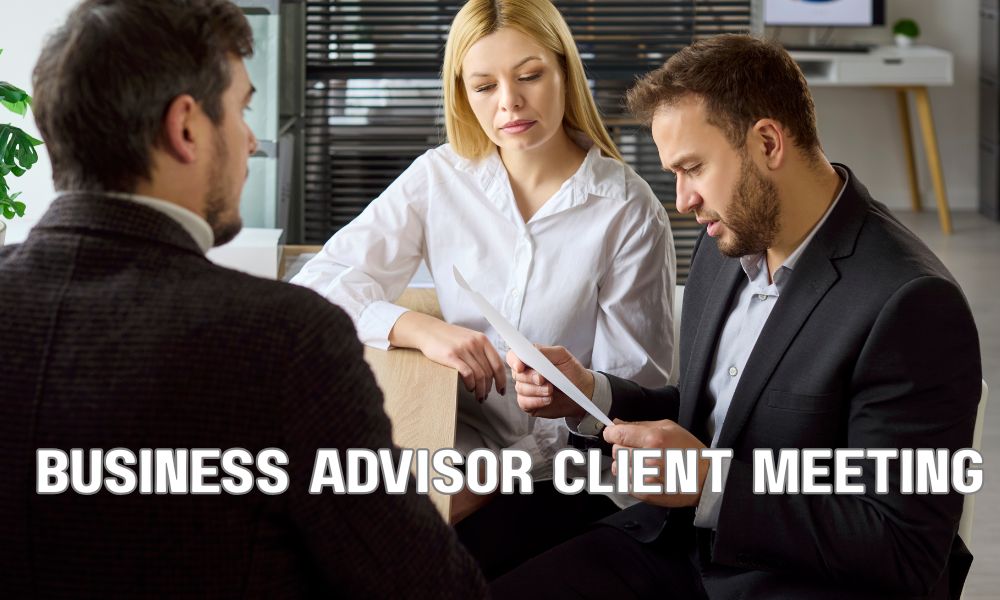 Business Advisor Client Meeting